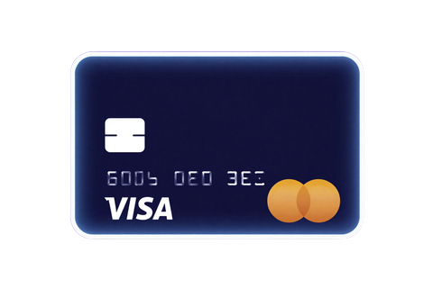 Visa und Mastercard Kartensymbol als Einzahlungsmethode im Online Casino