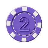 VIP Level 2 Treue-Badge mit st&auml;rkerem violetten Gl&uuml;hen